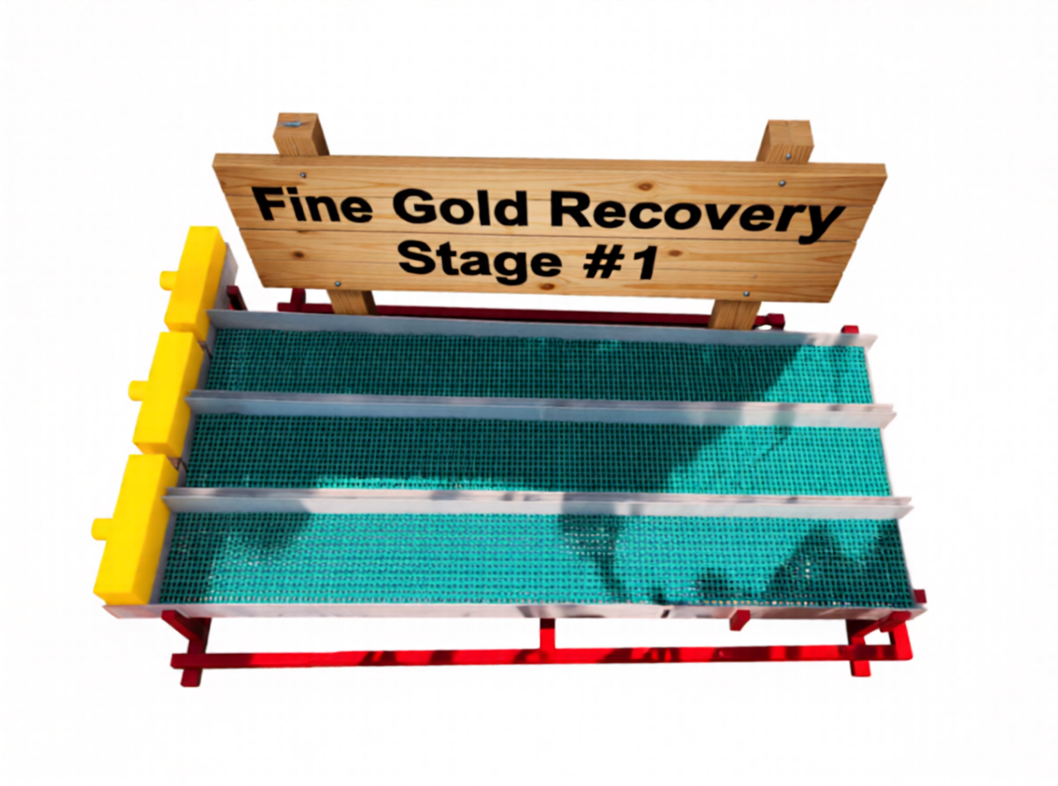 SYOGM Sluice Set of 3, Model 2024-NO22, top view