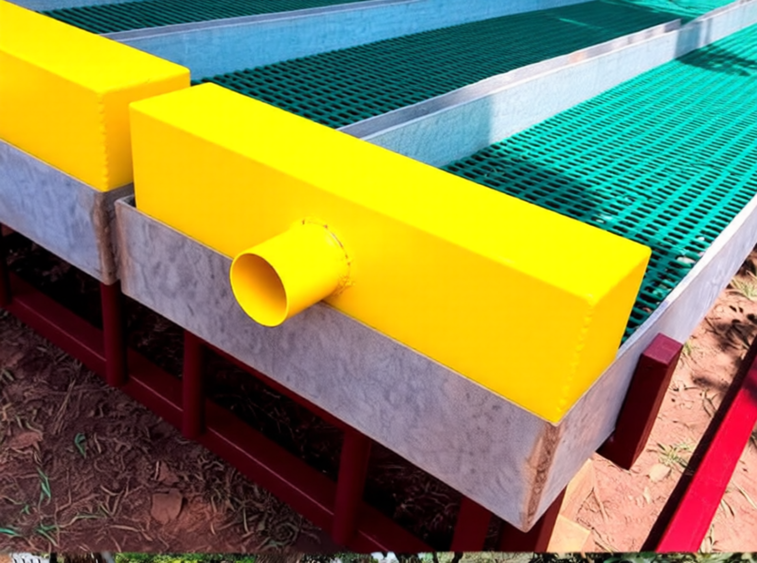 Water Flow Deflector as part of the SYOGM Sluice Set of 3, Model 2024-NO22