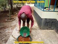 Mr. M'hengele Nkwabi gold panning