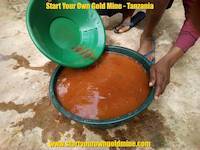 Gold panning training