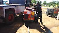 Offloading compressors one by one, total of 7 machines