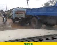 Driving in Geita, Tanzania