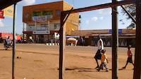 View from streets of Busia, Uganda