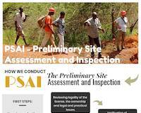 Infographics for Preliminary Site Assessment and Inspection