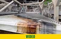 Video of shaker tables for chromite mineral processing Cr2O3