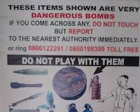 The warning issued in Busia, Uganda