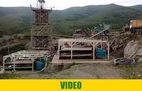 Mineral processing plant video for chromite concentrate Cr2O3