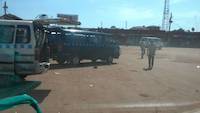 Bus station in Busia, Uganda