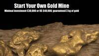 How to Start Your Own Gold Mine?
