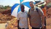 Mr. Dejan Vidojković at mining site #281 in Uganda