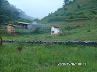 2020-05-02: Demarcation of the mining site and latrine in background