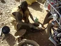 Artisanal extraction of gold in Burkina Faso