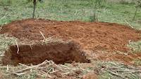 February 27th 2020, Excavation of the pit for the latrine
