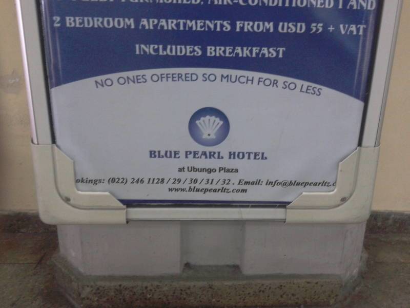 Way too expensive hotel in Dar es Salaam