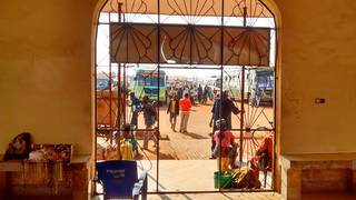 Departure from the Geita bus stand