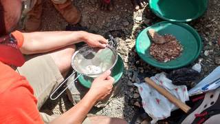 Gold prospecting in Tanzania