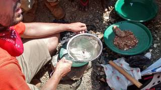 Gold prospecting in Tanzania