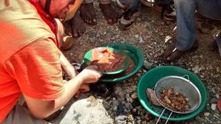 Gold prospecting in Tanzania