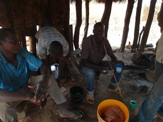 Kitchen is favorite miners' place