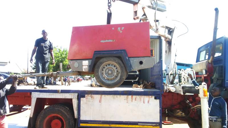 Offloading compressors one by one, total of 7 machines