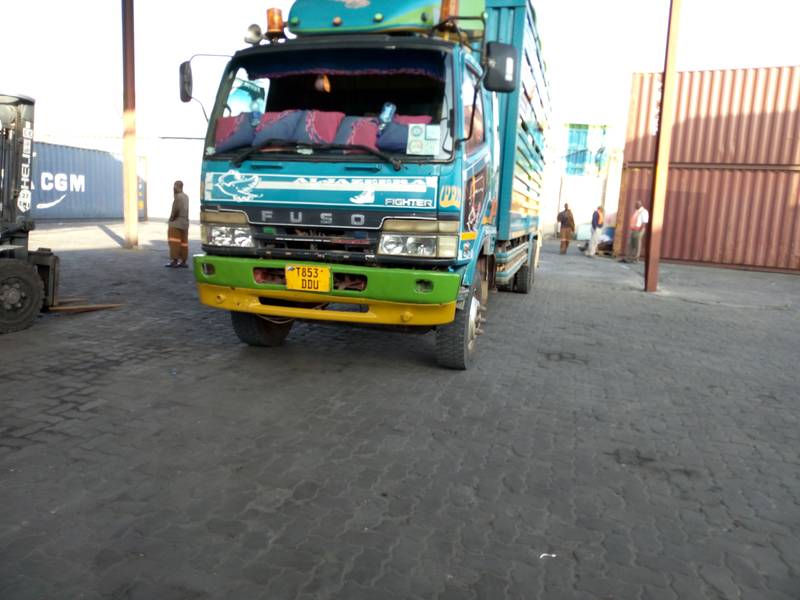 Truck ready to move with the ball mills to Kahama, Tanzania