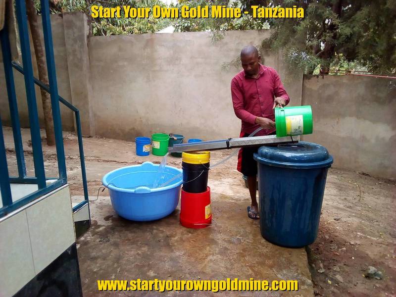 Fine gold recovery system preparation