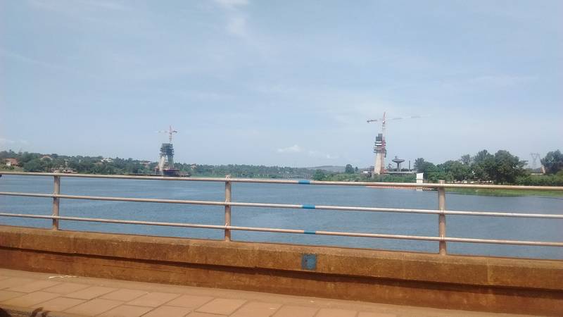 Passing Jinja bridge