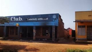 Buildings in Busia, Uganda