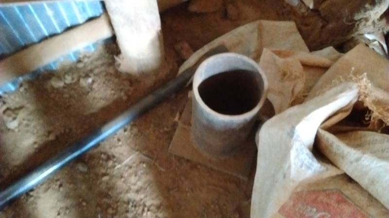 Mortar and pestle for rock sampling