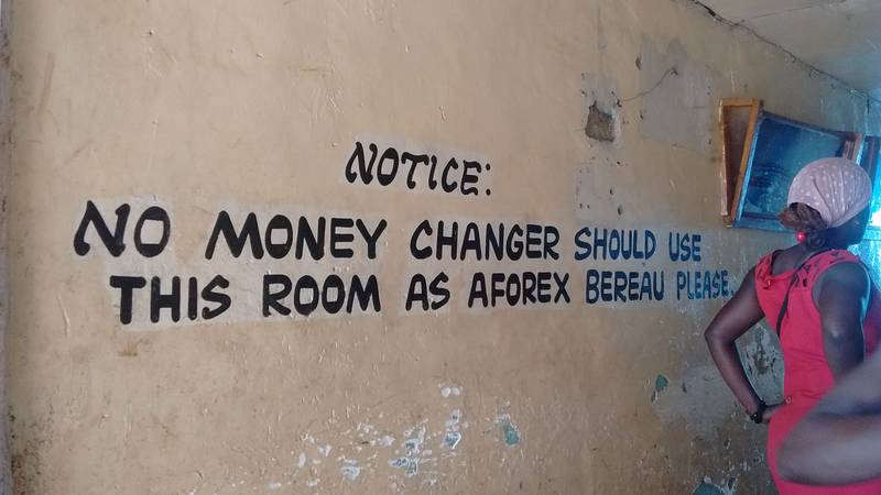 No money changer shall use this room as aforex bereau, please...