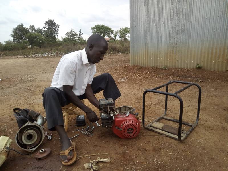 Reparation of Chinese water pump