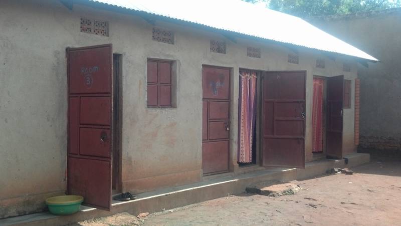 Lodge in Ndaiga, Uganda