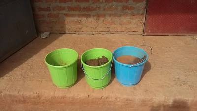 Preparation of sampling buckets