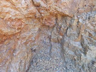 Gold ore vein